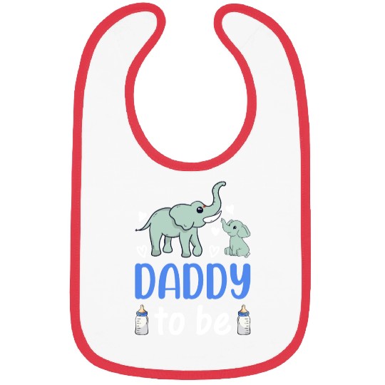 New Daddy Paternity New Dad - Elephant Daddy To Be Bibs