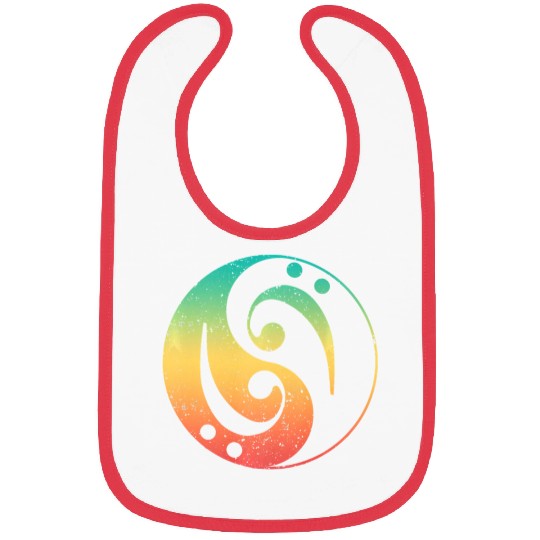 Ying Yang Bass Guitar Player Bibs