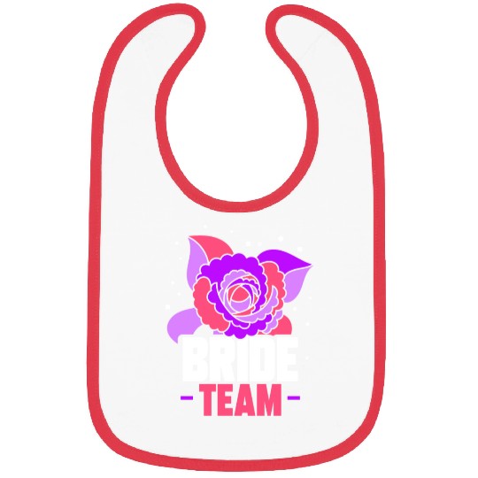Bride Team Wedding Bachelorette Party Cute Bibs