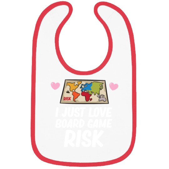 Risk - I just love board game risk Bibs