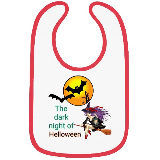 Halloween night Bibs