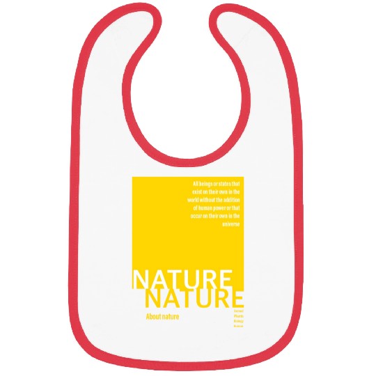 About nature-yellow Bibs
