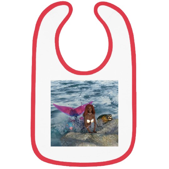 Mermaid & Friends Bibs