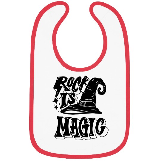 Rock is magic Bibs
