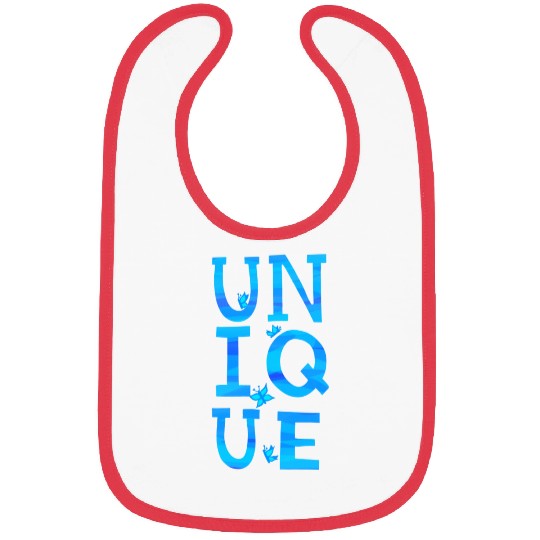 Unique Blue Butterflies Bibs