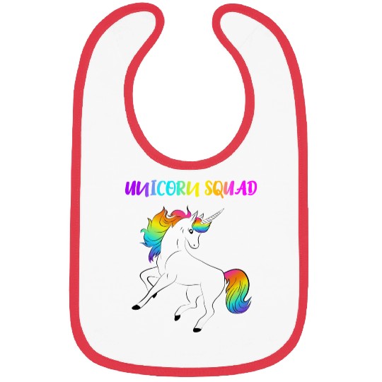 Unicorn Squad Bibs