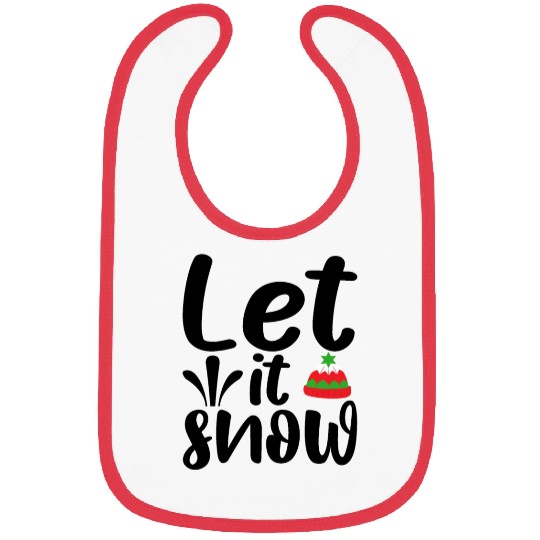 Let it Snow Bibs
