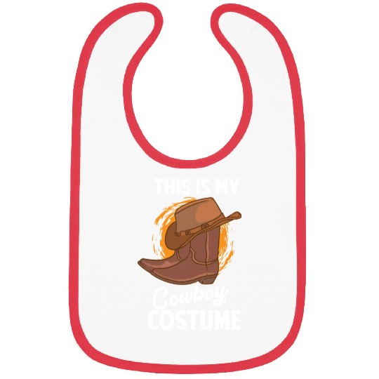 This Is My Cowboy Costume Country Western Bibs