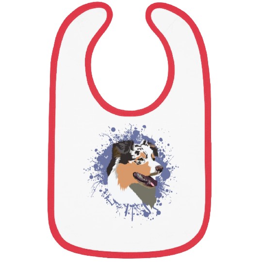 Dog Australian Shepherd Pet Breed Bibs