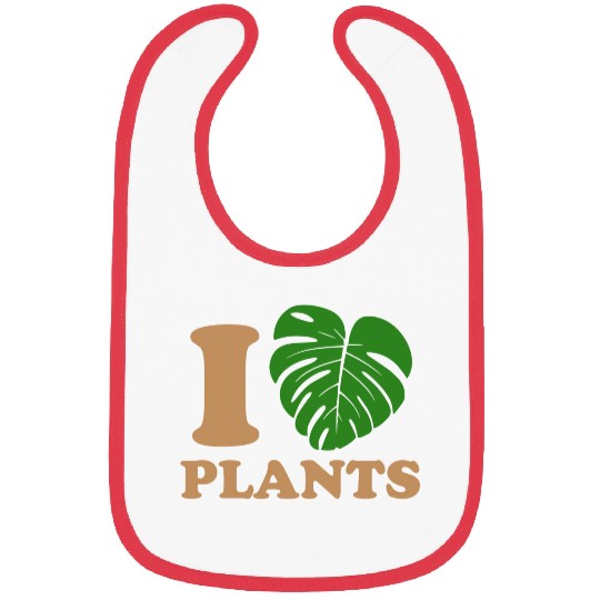 I love plants Bibs
