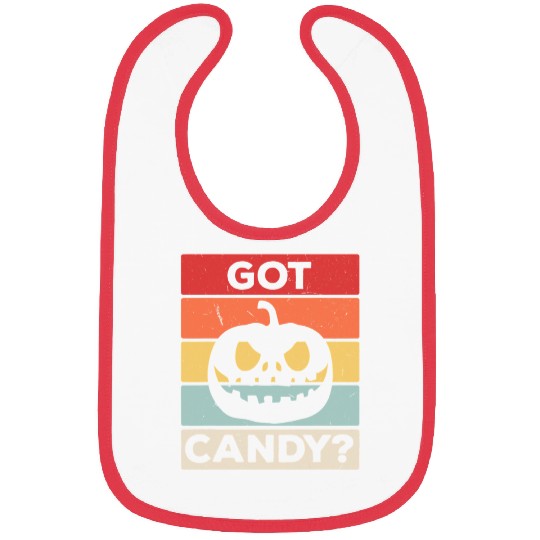Got Candy Trick Or Treat Pumpkin Jack Bibs