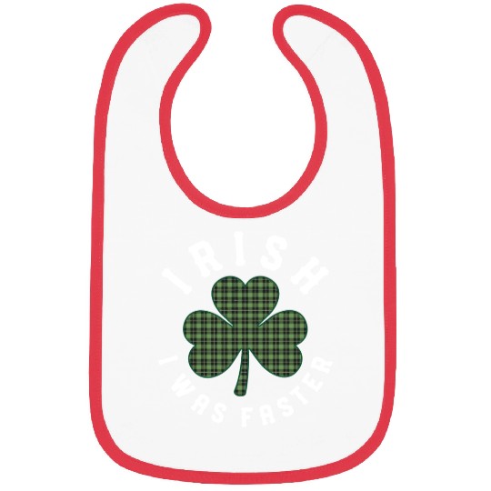 Shamrock Running Irish I Was Faster Bibs