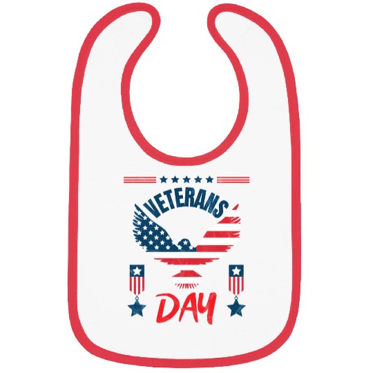 Veterans Day - A Day to Honor Our Veterans Bibs