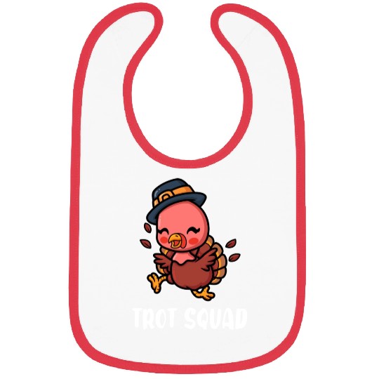 Thanksgiving Running Turkey Trot Squad Bibs