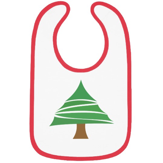 Christmas tree Bibs