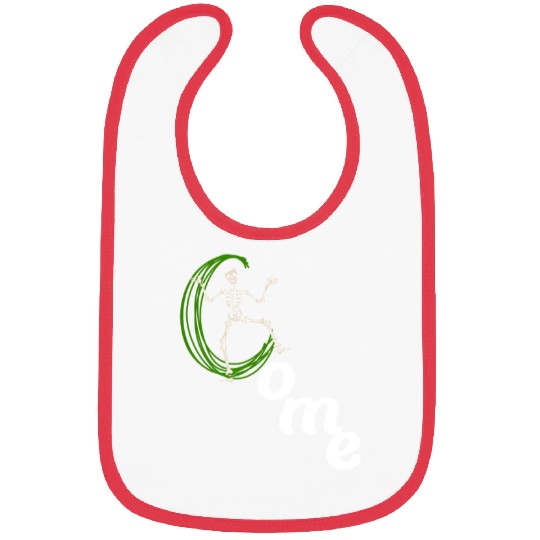 The horror skeleton Bibs