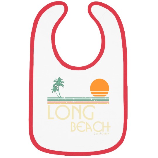 Vintage Long Beach California Bibs