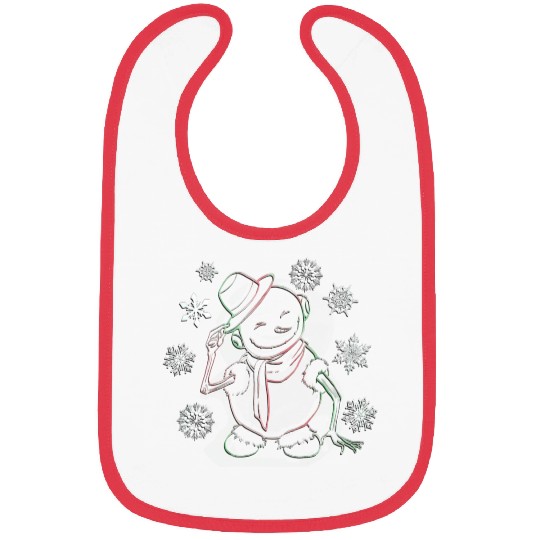 Snowman Bibs