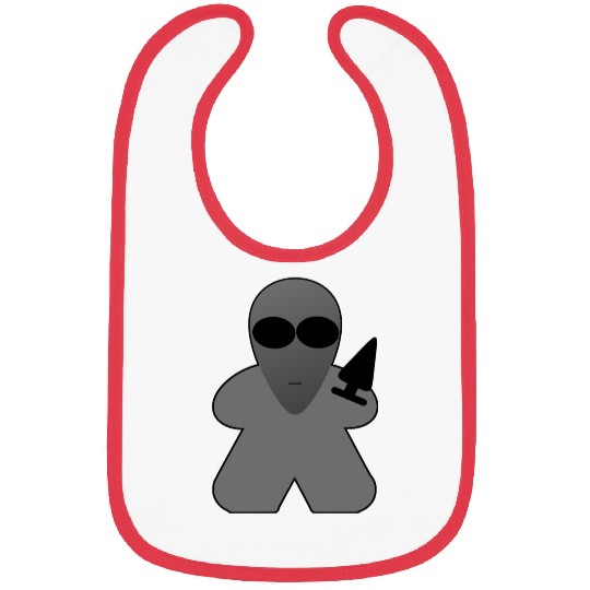 Alien Meeple Bibs