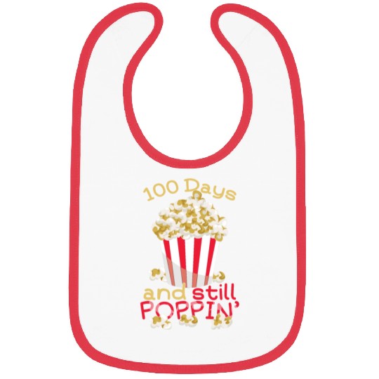 Teacher Student 100th Day 100 Days Of School Pop Bibs