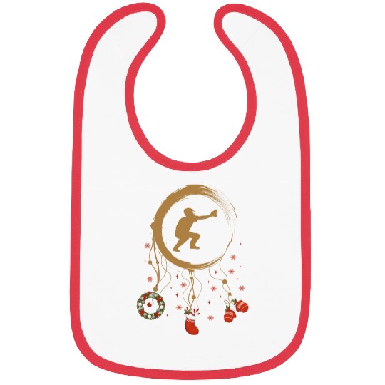 Winter dreamcatcher Christmas Baseball Bibs