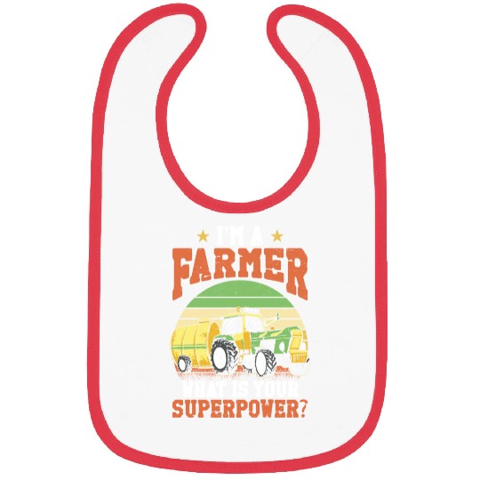 Farming Farmer Vintage Tractor Bibs