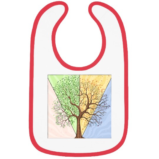 Four Seasons Trees Bibs