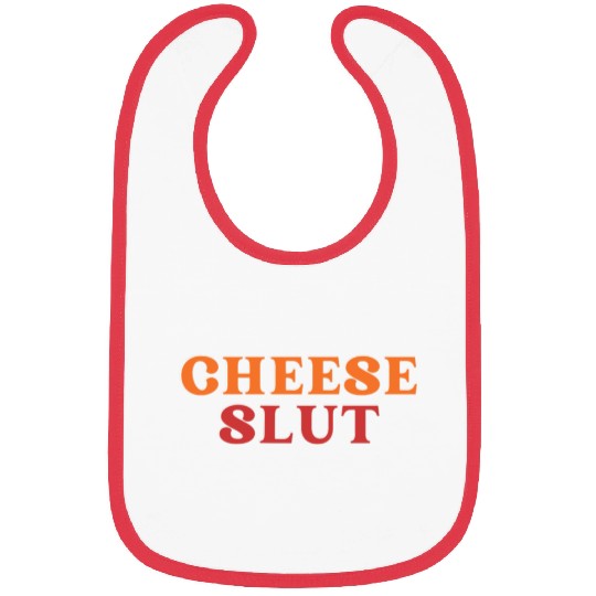 CHEESE SLUT Bibs