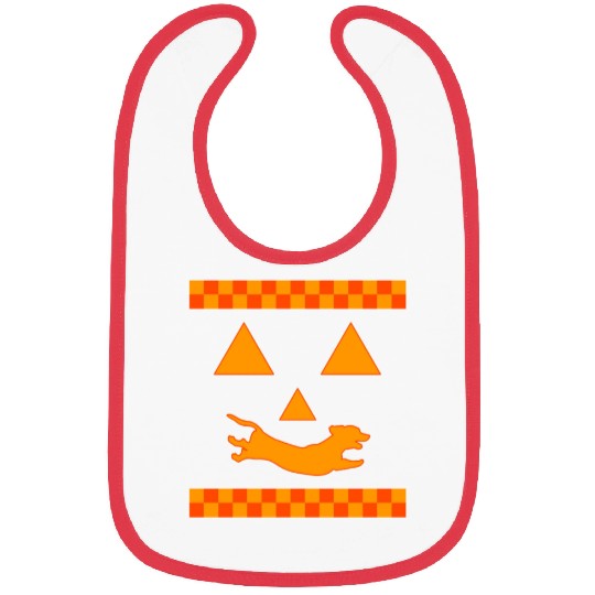 Halloween Bibs, Dachshund Cute Bibs, Dachshund