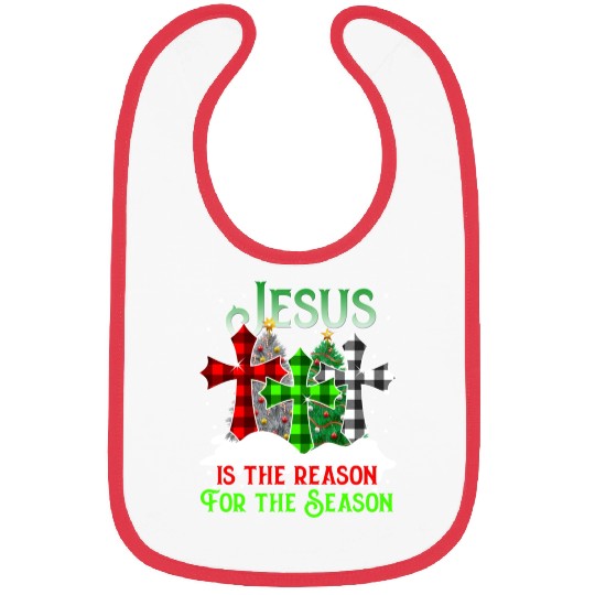 Jesus Is the Reason for the Season Holiday Christm Bibs