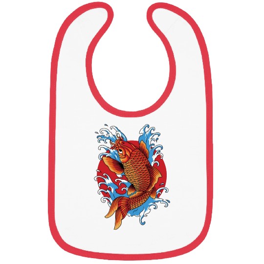 Koi Fish Bibs