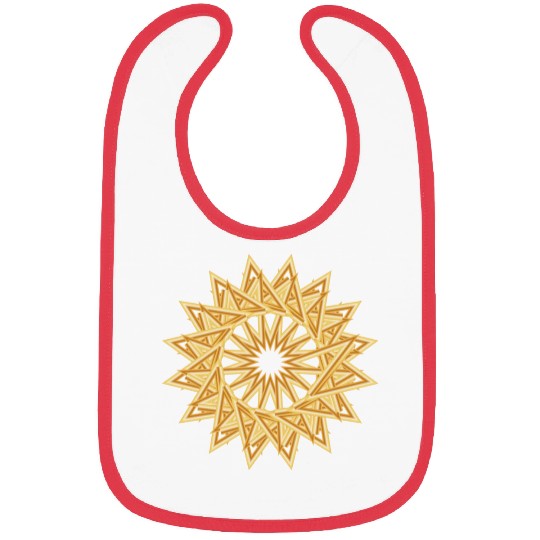 exceptional gold star for Christmas Bibs