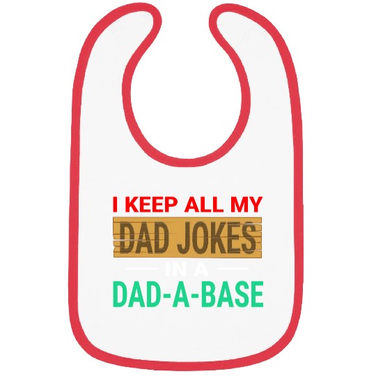 Funny dad jokes gift idea Bibs