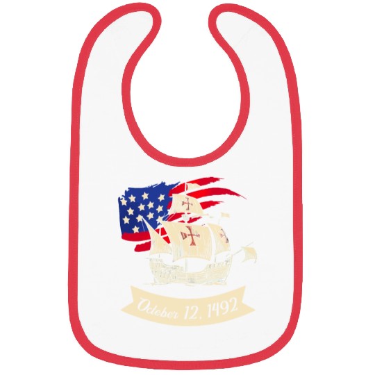 Columbus Day 1492 Bibs