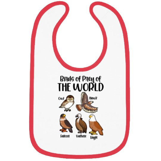 Birds of Prey Of The World Bibs