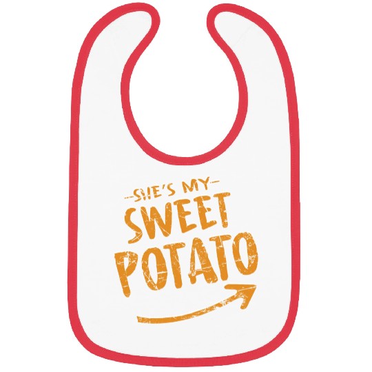 She Is My Sweet Potato Bibs