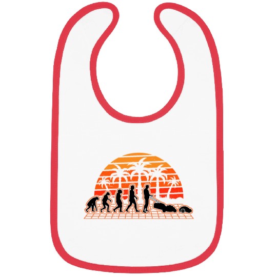 Robotic Lawnmower Evolution Retro Bibs