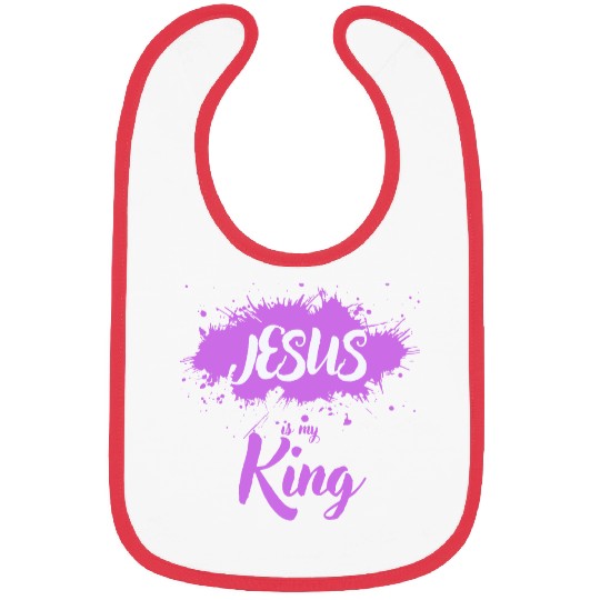 JESUS is my King Bibs