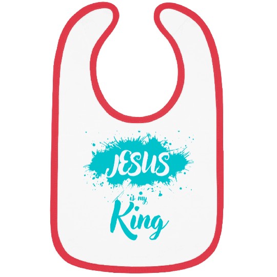 JESUS is my King Bibs