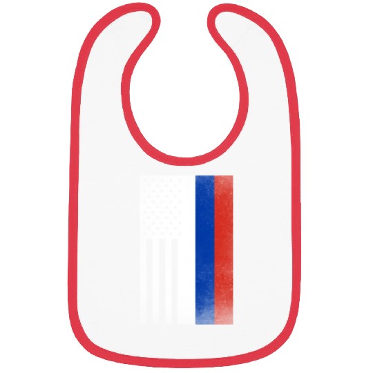 Russia Design for proud Russian Americans Bibs