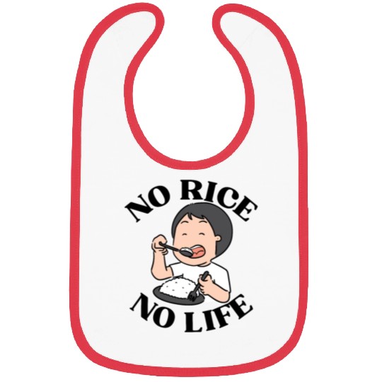 NO RICE NO LIFE Rice Life Bibs