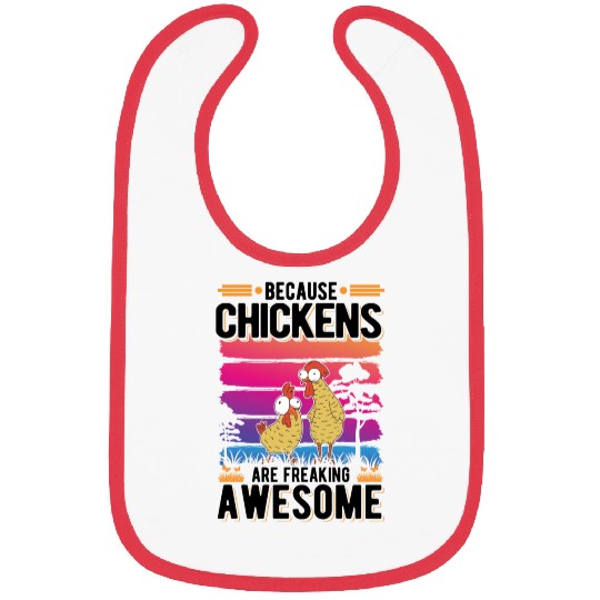 Chickens Farmer Chicken Coop Bibs