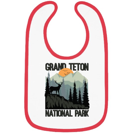 Grand Teton National Park Mountains Wilderness Bibs