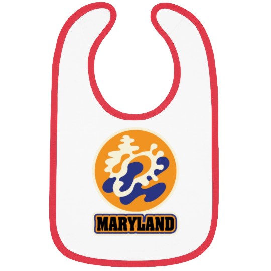 US States MARYLAND Bibs