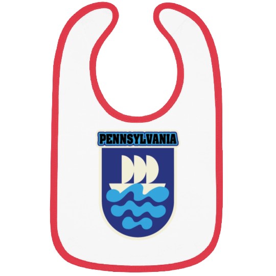 US States PENNSYLVANIA Bibs