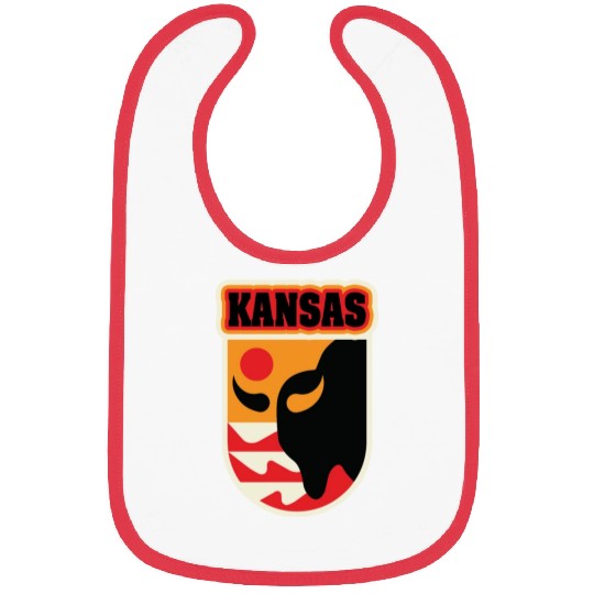 US States KANSAS Bibs