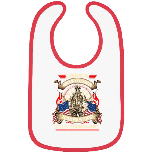 Afghanistan veteran Grumpy old man Bibs