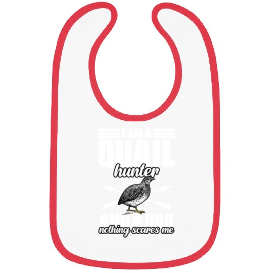 Funny Quail Hunting Hobby Northern Bobwhite Quail Bibs
