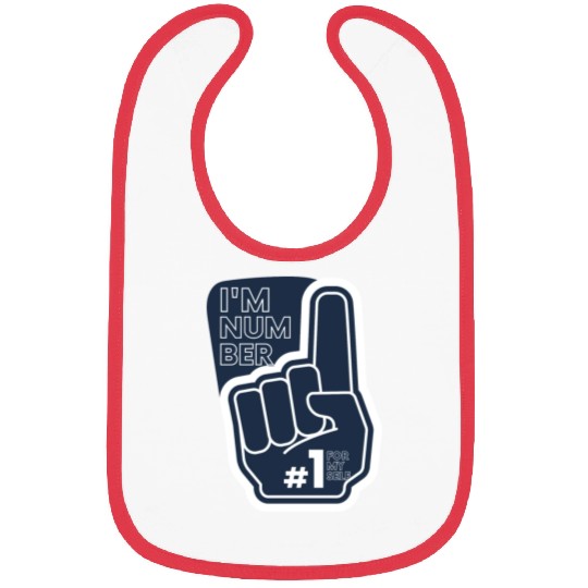 I'm number 1 affirmation Bibs