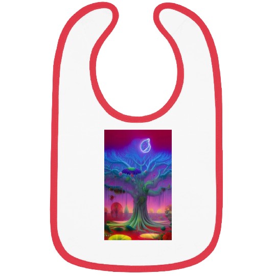 Neon Magic tree Bibs